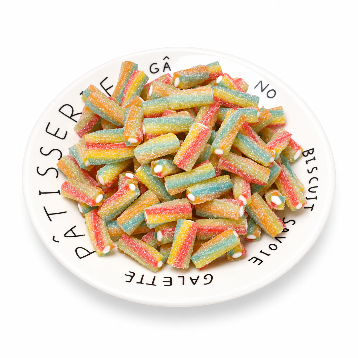 Wholesale Sour Rainbow Soft-Filled Licorice Twist Bites