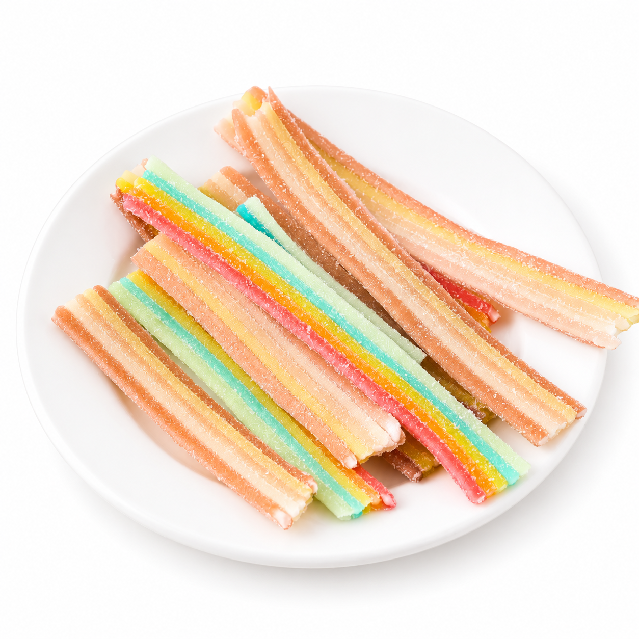 Wholesale Soft-Filled Colorful Sour Belts 