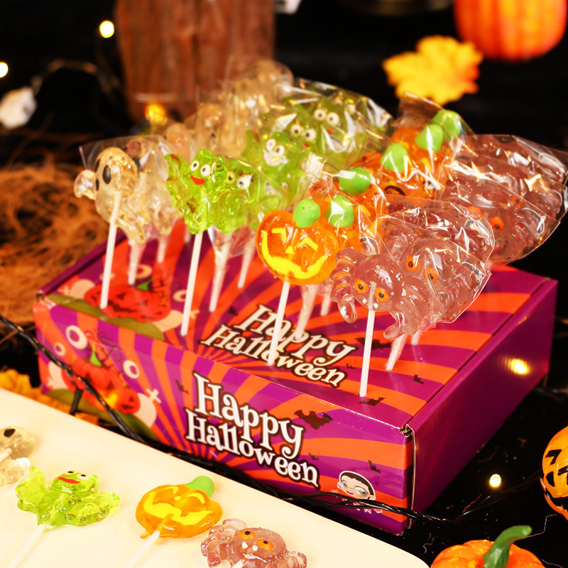 Halloween Character Hard Candy Lollipops