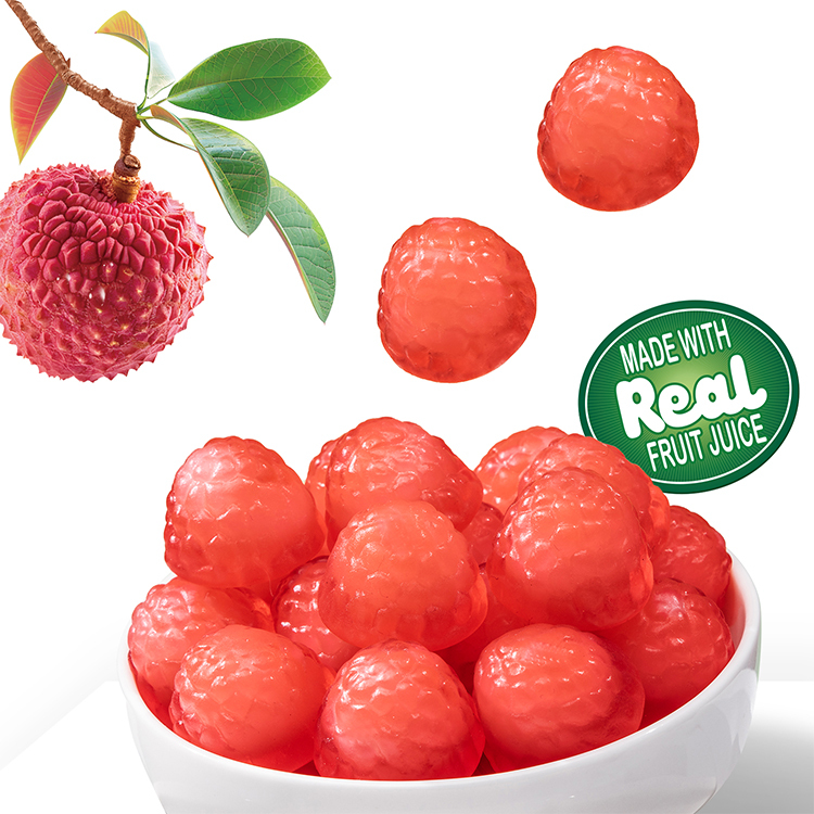 Lychee Peelable Gummy Candy