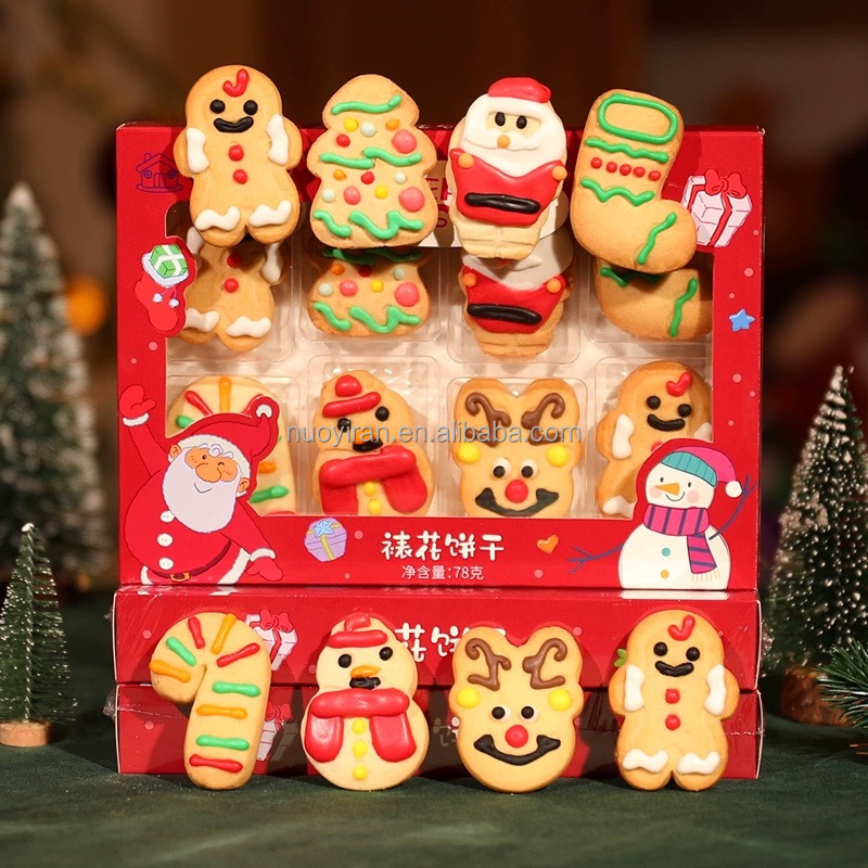 Custom Fun Fruit-Flavored Bulk Gingerbread Man Christmas Gummy Candy