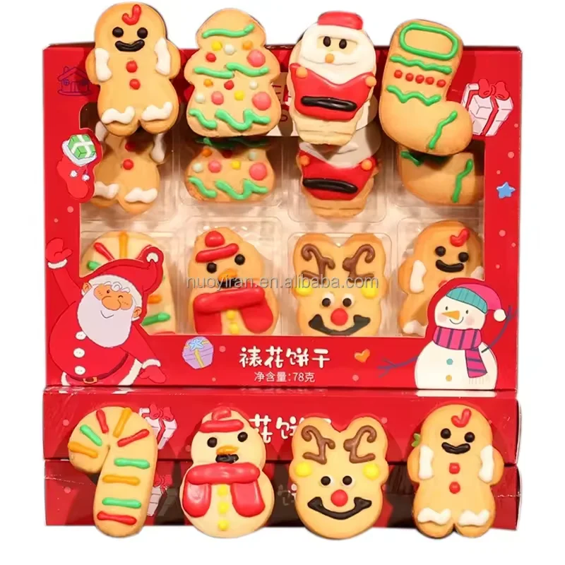Custom Fun Fruit-Flavored Bulk Gingerbread Man Christmas Gummy Candy