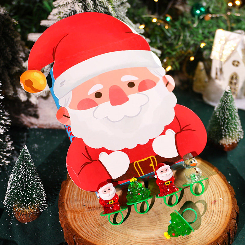 Christmas 3D Character Ring Candy