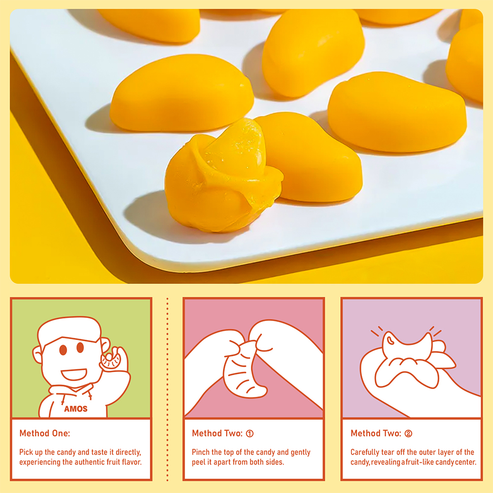 Mango Peelable Gummy Candy