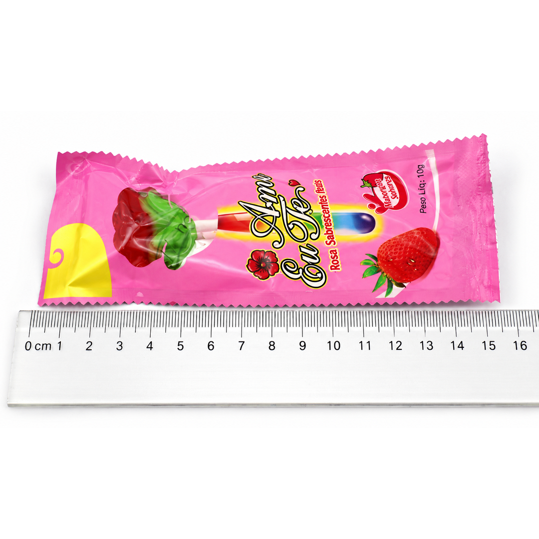 Wholesale Rose-Shaped Glow Stick Lollipops