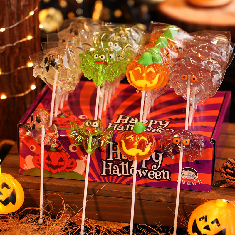 Halloween Character Hard Candy Lollipops