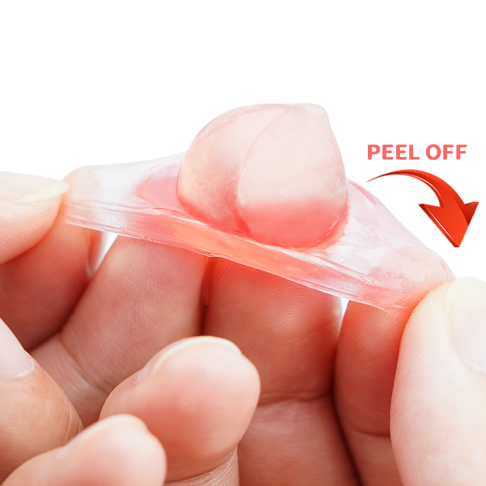 Peach Peelable Gummy  Candy