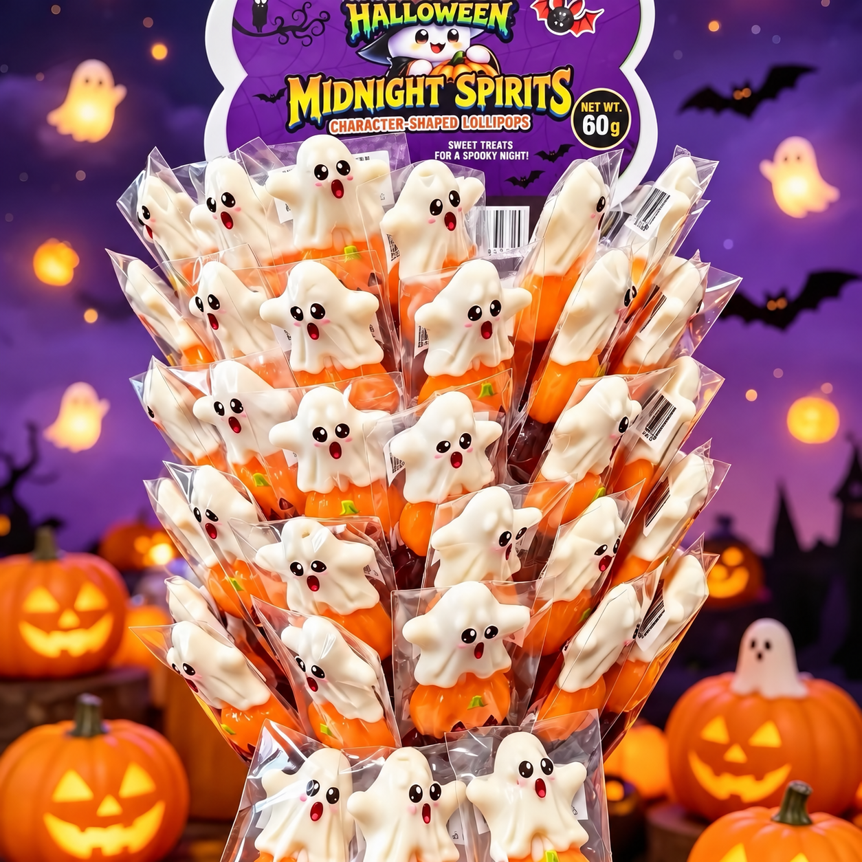 Halloween 3D Character Lollipops
