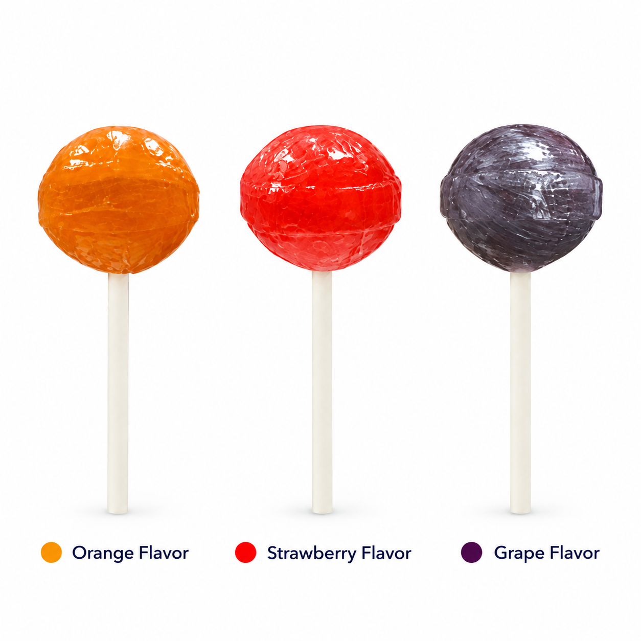 Mix Fruit Flavor Ball lollipop With Bubble Gum