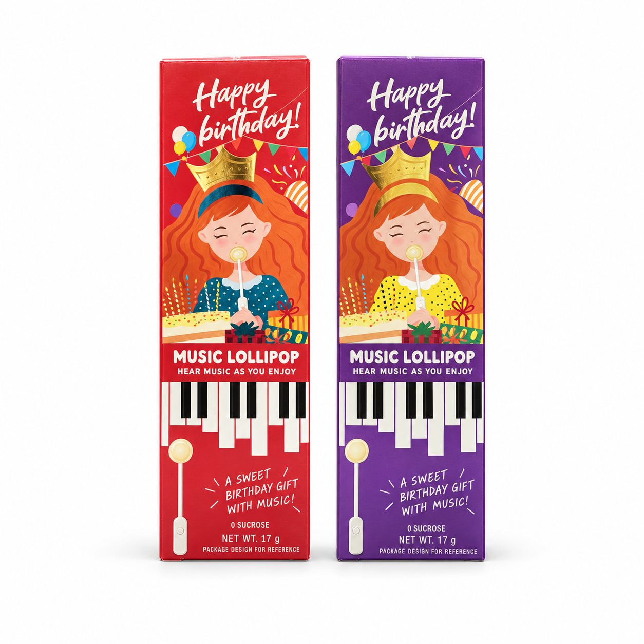 Wholesale Heart-Shaped Music Lollipops