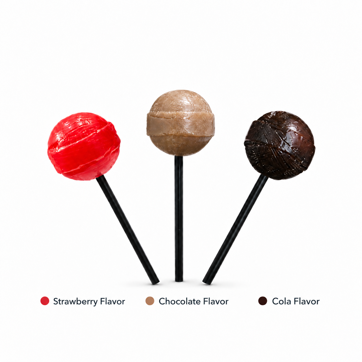 Ball lollipop With Bubble Gum