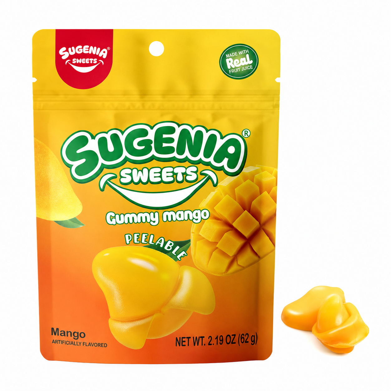 Mango Peelable Gummy Candy