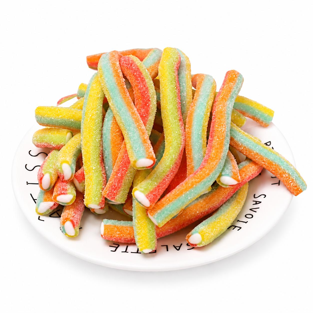 Wholesale Colored Long Stick Shape Sour Candy 