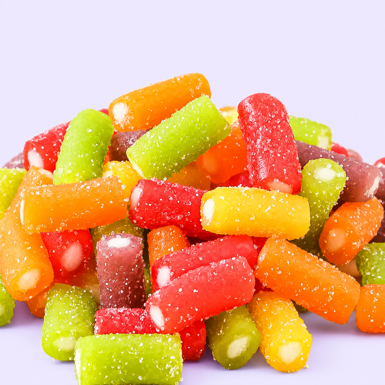 Wholesale Sweet & Sour Center-Filled Licorice Stick Bites