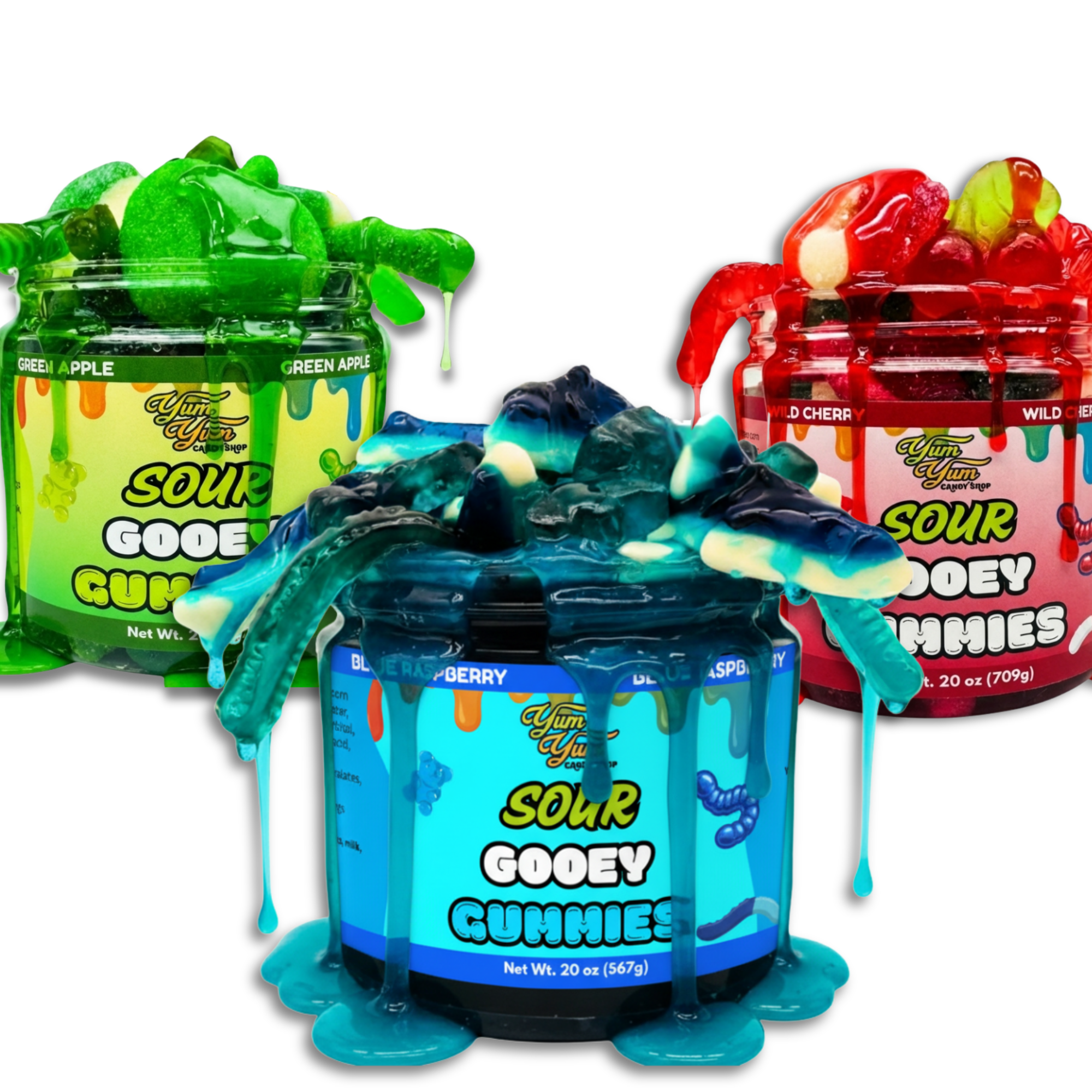 Sour Wet Sticky Candy