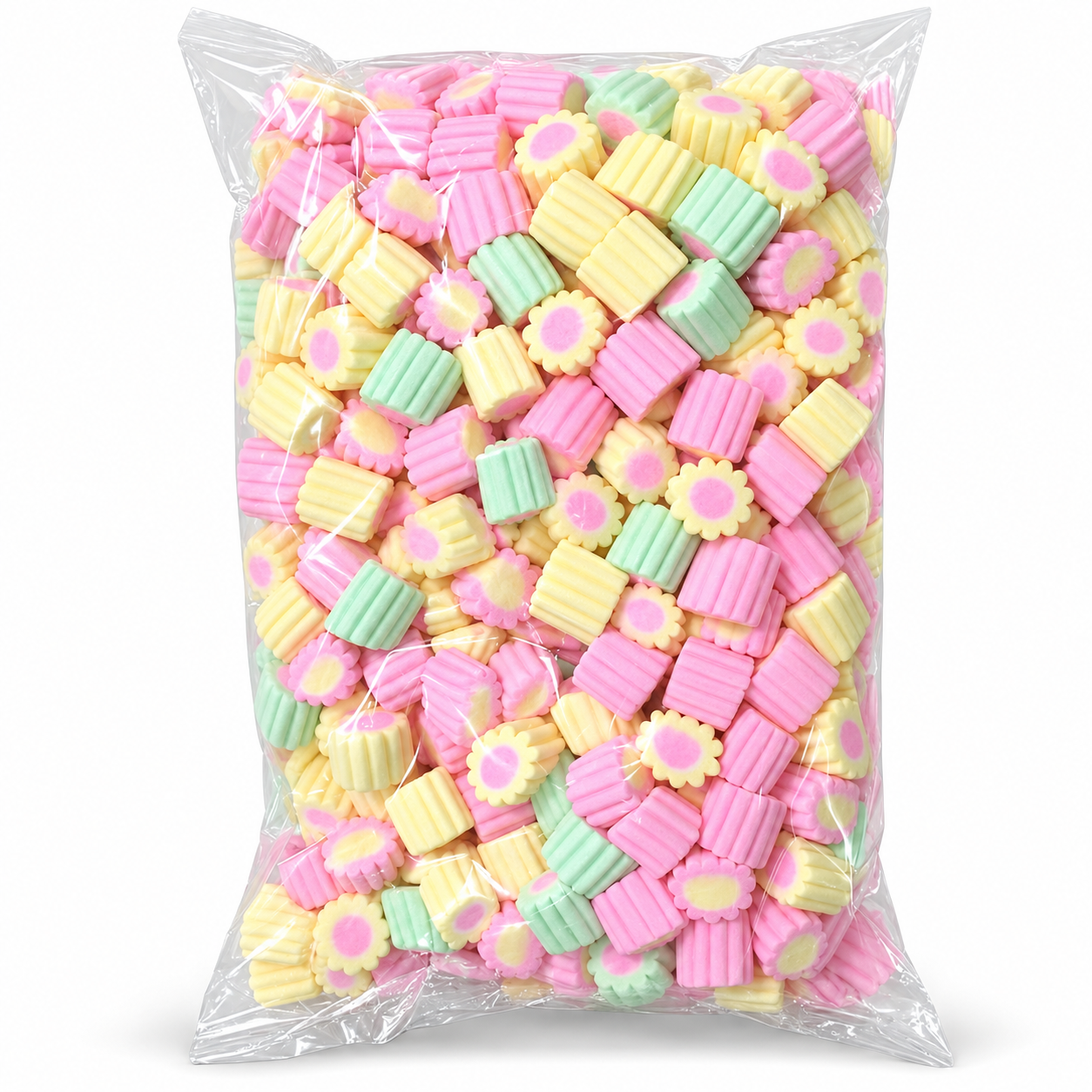 Assorted Shaped Marshmallows in Bulk, Colorful Soft Candy Wholesale 35.27 oz