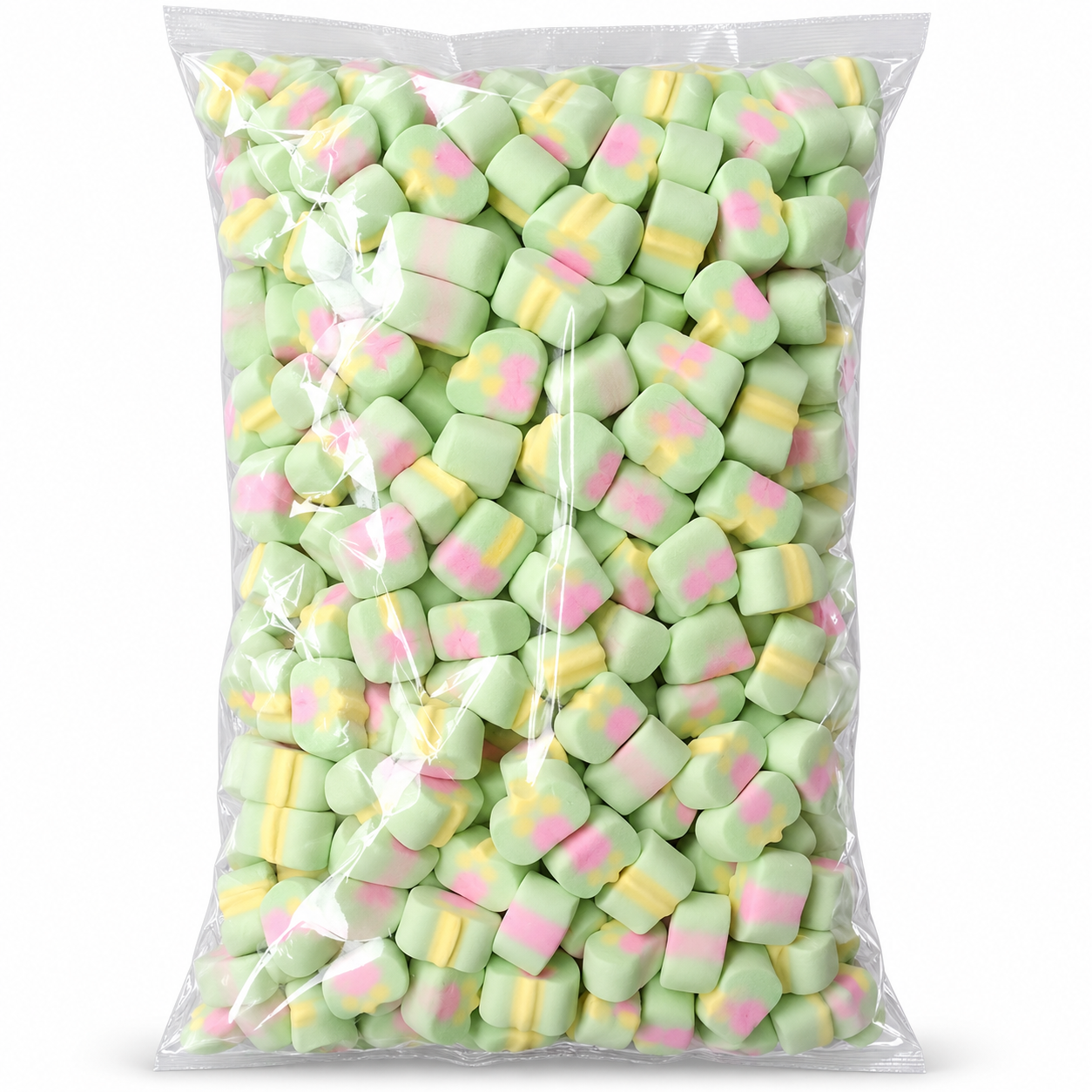 Assorted Shaped Marshmallows in Bulk, Colorful Soft Candy Wholesale 35.27 oz