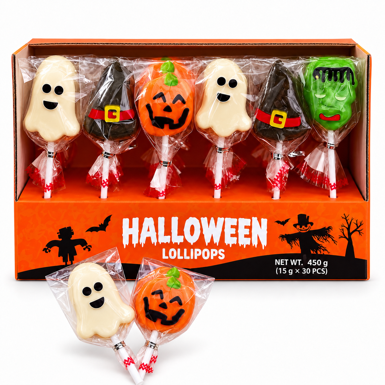 Halloween Character Lollipops