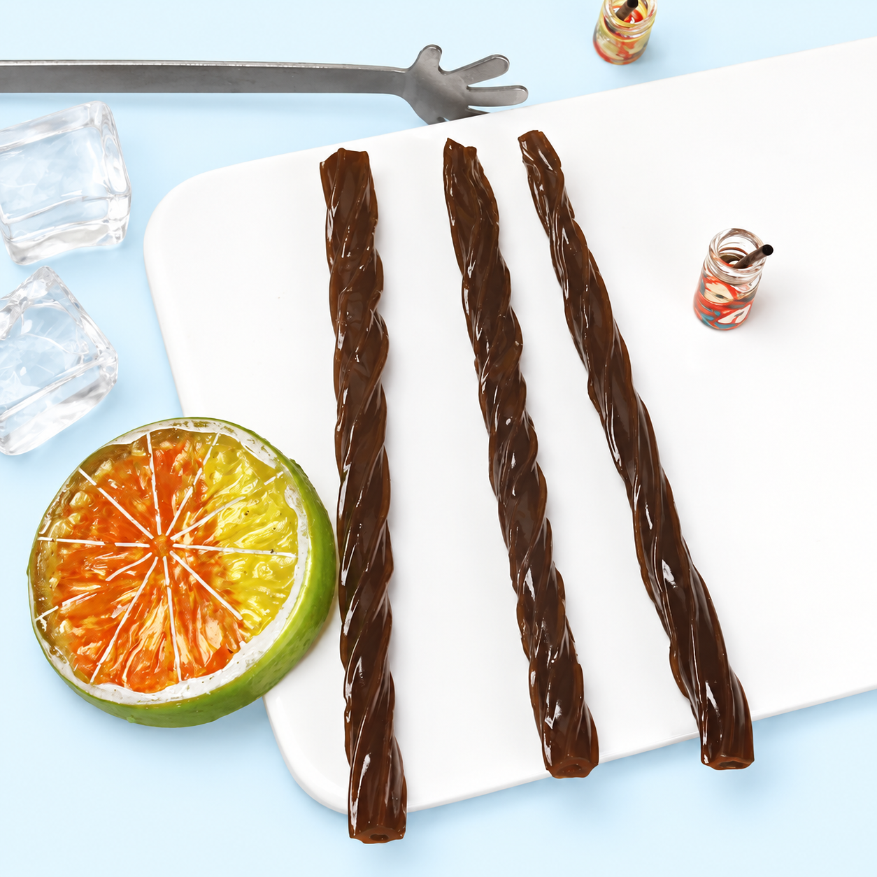 Wholesale Soft Chewy Licorice Twists Candy