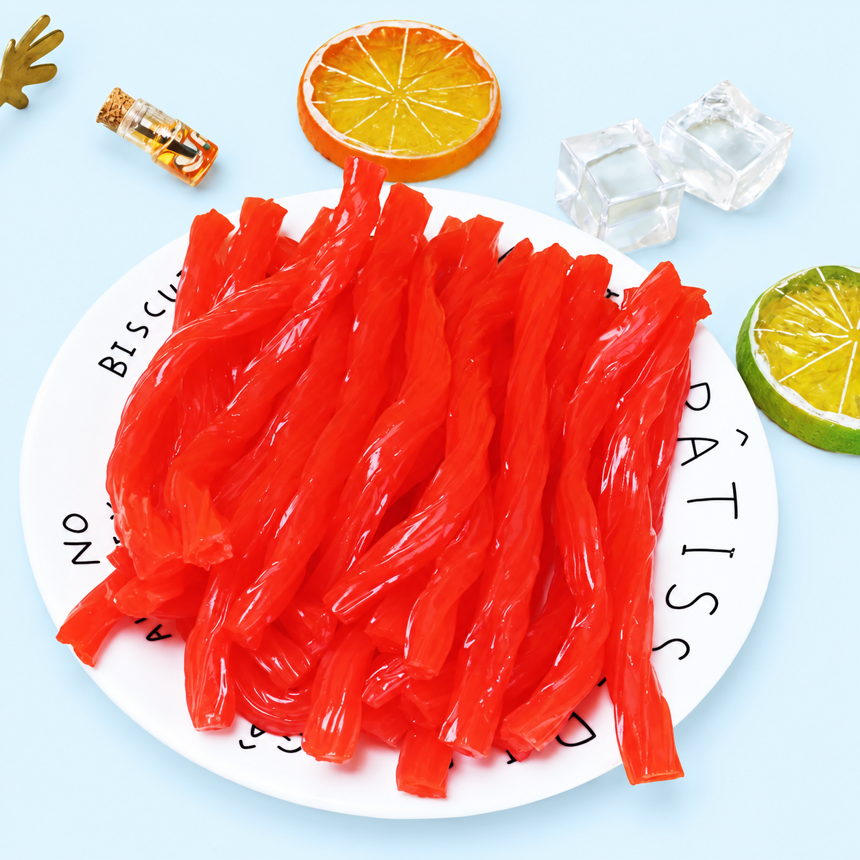 Wholesale Soft Chewy Licorice Twists Candy