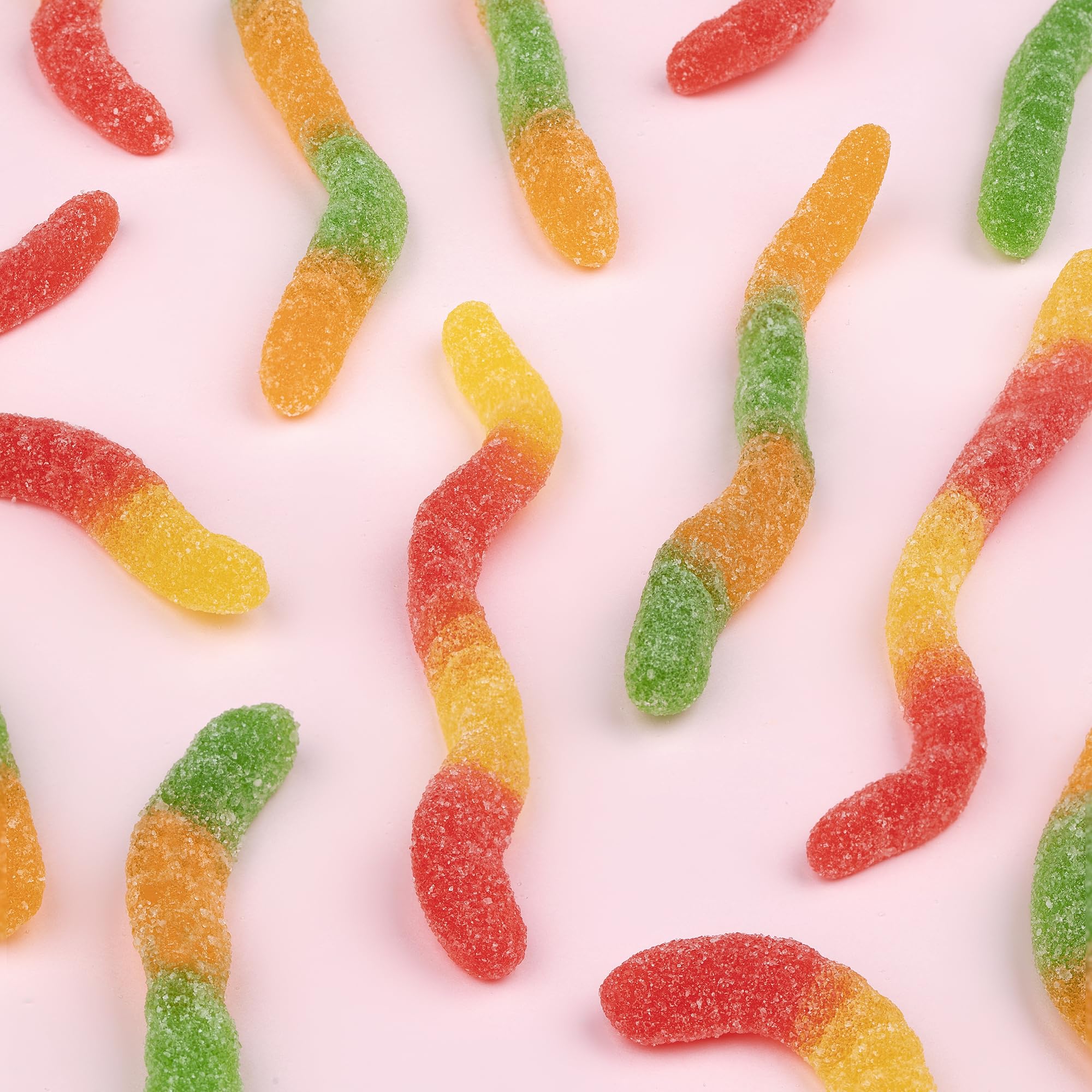 Sour Gummy Candy Worms