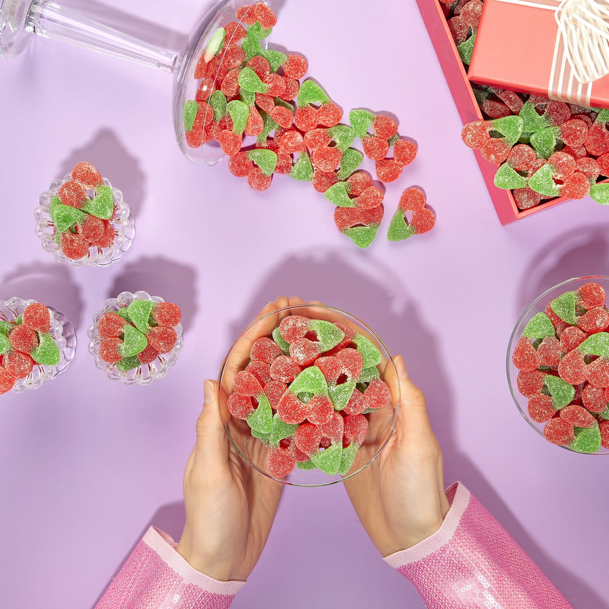 Sour Cherry Gummy Candy