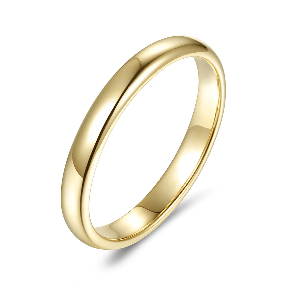 High Polished Classic Comfort Fit Wedding Band-Sterling Silver-lornajewelry