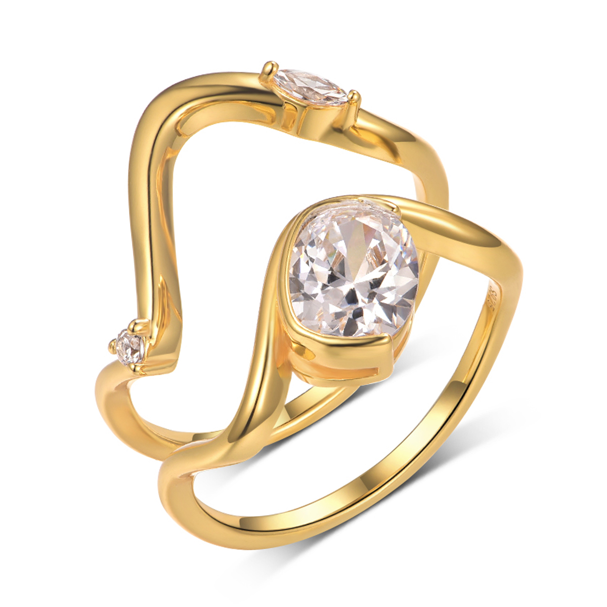2.0Ct Moissanite Cushion Cut Elegant Wedding Set in Sterling Silver-Sterling Silver-lornajewelry