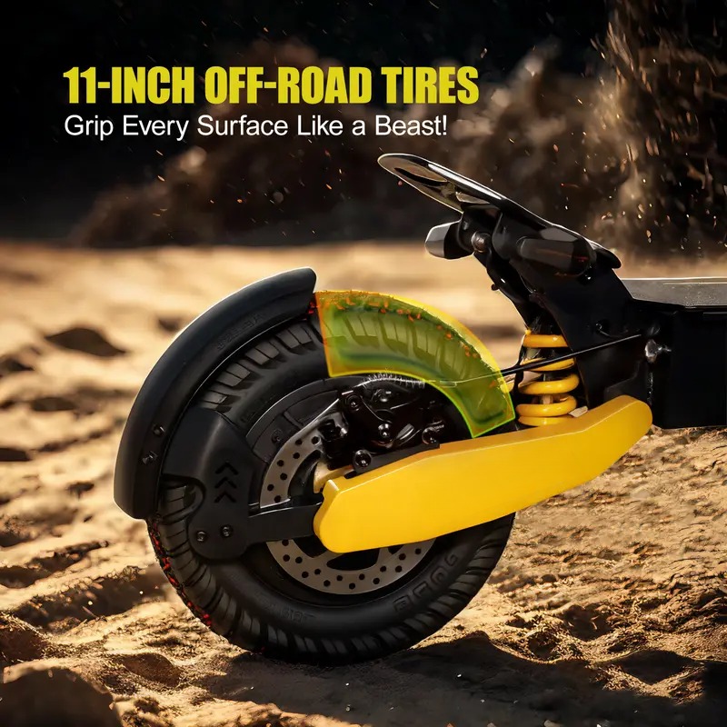 EOEOTWO All Terrain Electric Scooter - 1200W, 30MPH