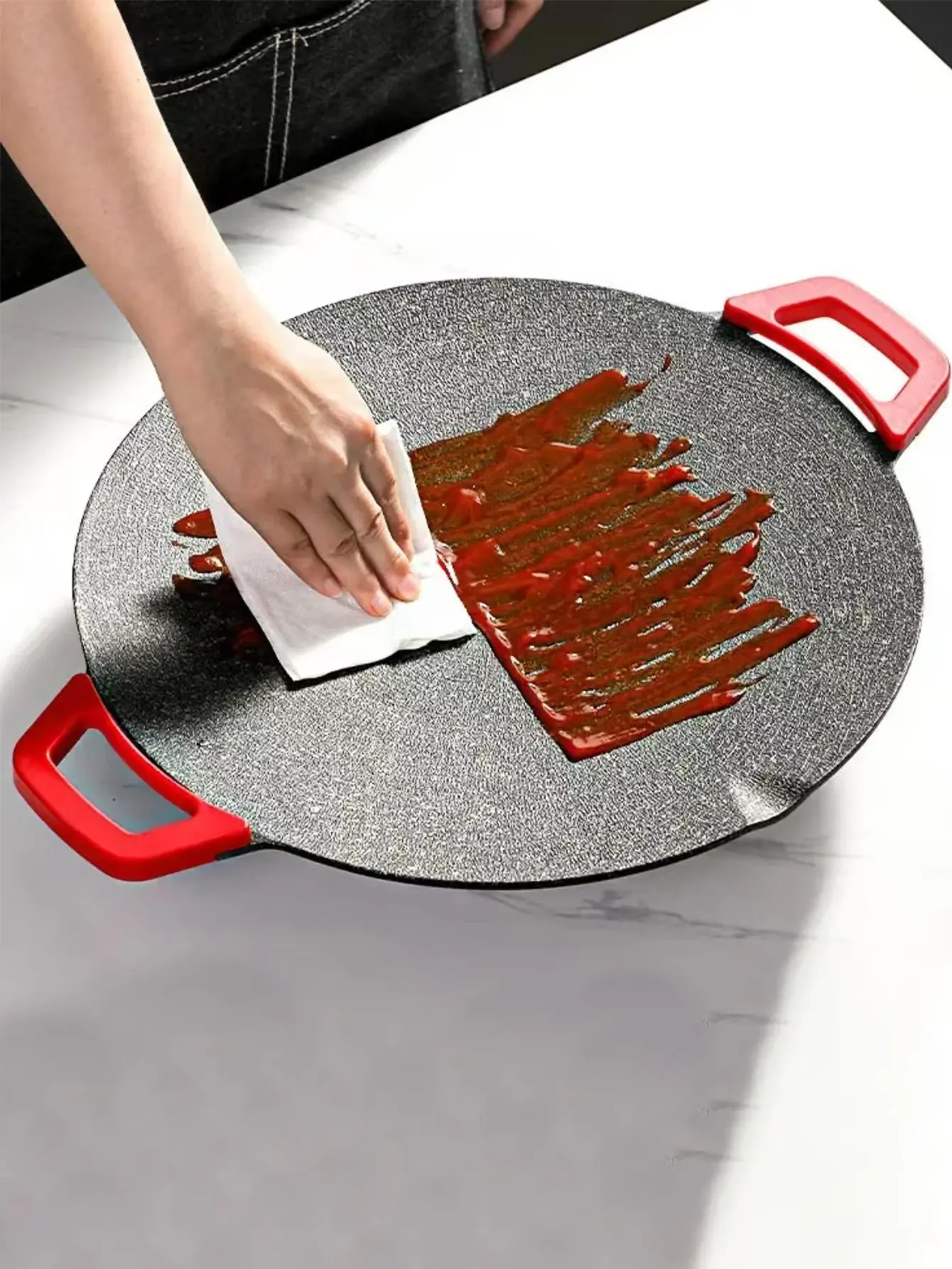 AORAN 16-Inch Electric Grill Pan with Temperature Control