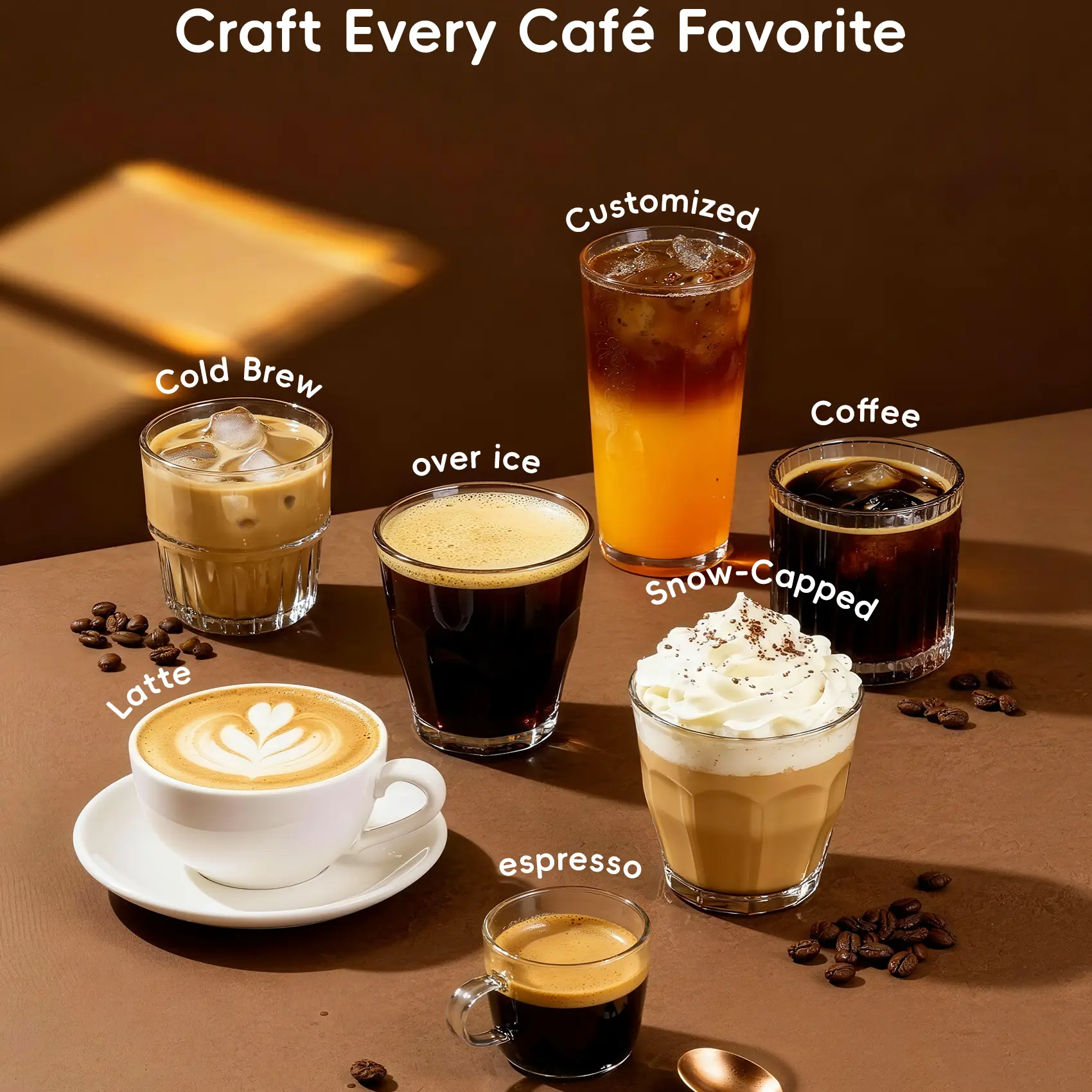 Esta cafetera espresso 4 en 1 cuenta con espumador de leche, pantalla táctil LED, bomba de 20 bares, depósito de agua extraíble de 1,5 litros y un diseño compacto de acero inoxidable. Permite preparar café de filtro, café frío y café caliente, así como la