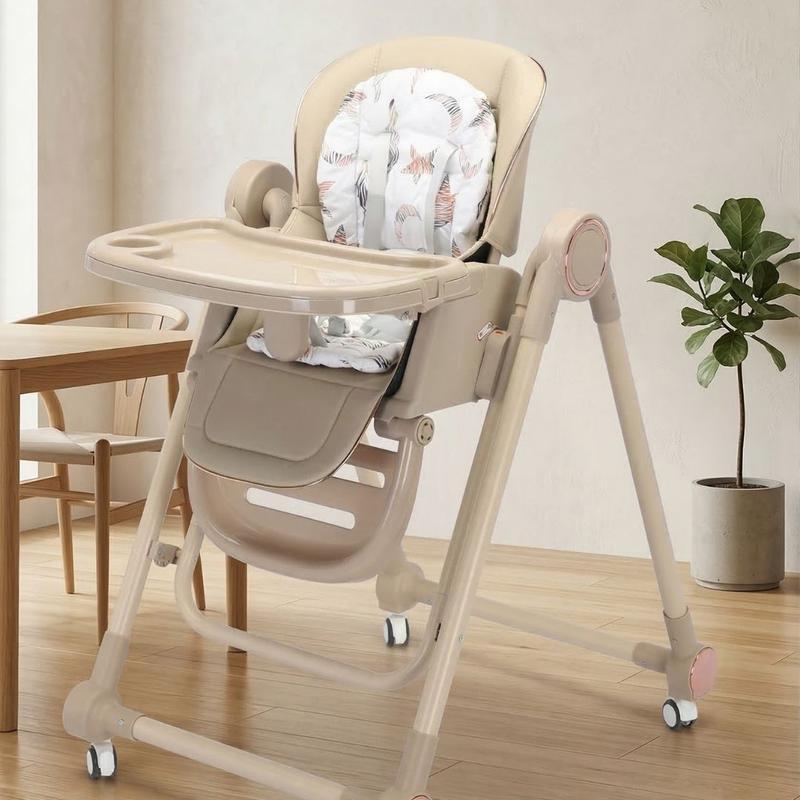 Trona Blanca Evolutiva 3 en 1 | Plegable y Portátil con Altura | Reposapiés | Respaldo y Bandeja todo Ajustables | 8 Niveles de Regulación y Sistema de Protección | Varios Modelos | Hasta 6 Años | Entrega en 48-72h