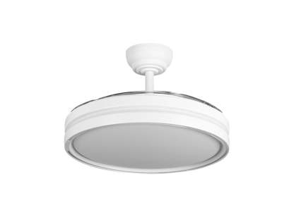 PACK 2 UNIDADES-Ventilador de techo LED con luces (conjunto de dos piezas), 107 cm de diámetro (con las aspas extendidas), luz LED de 60 vatios, motor de 30 vatios, incluye control remoto; admite modos duales de invierno y verano, temporizador, modo brisa