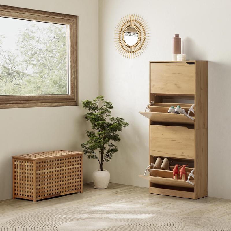 Mueble Zapatero Ángel 4 Puertas, para 24 Pares