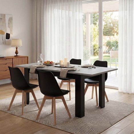 Pack 4 sillas de comedor 83x49 cm Beench