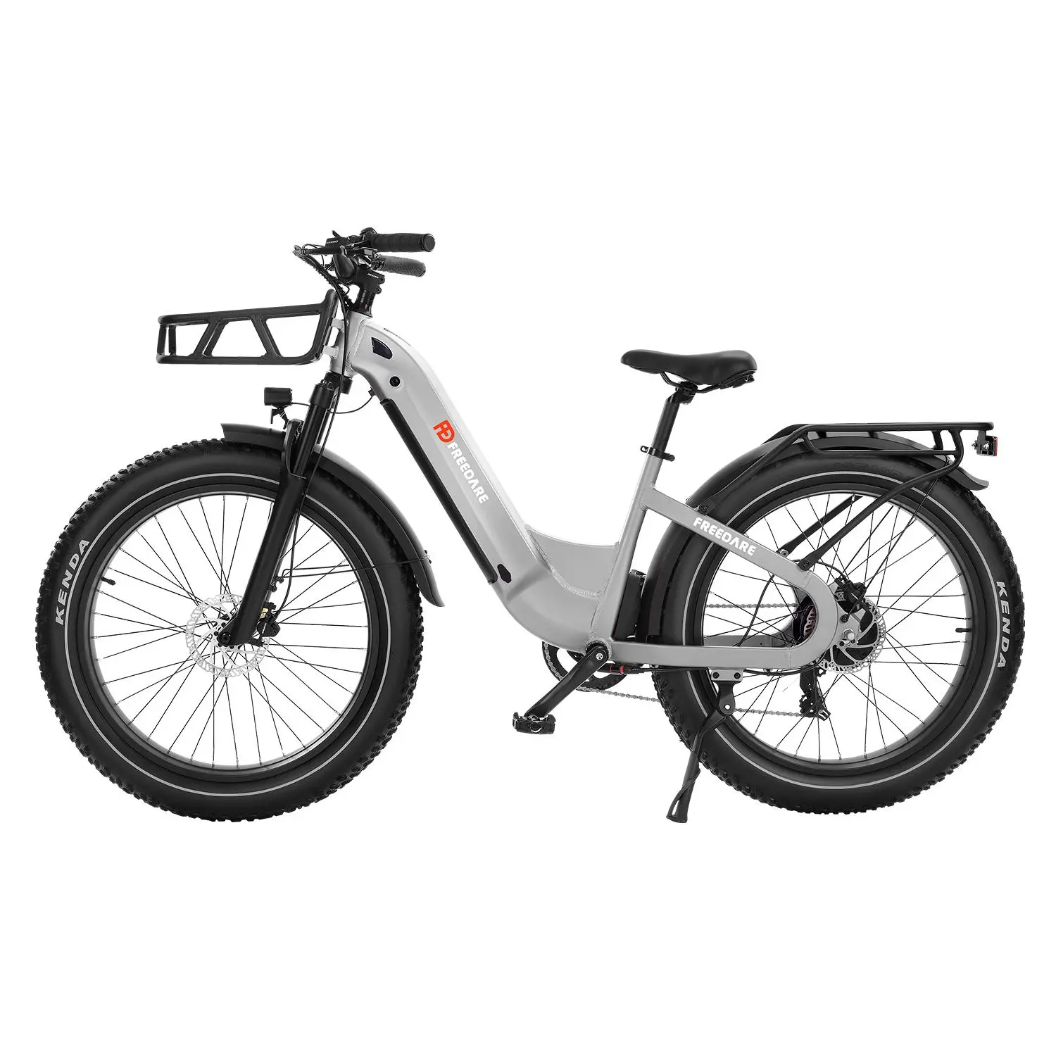 New 2000W peak power electric bicycle APP with Qualcomm IoT card chip and 4G communication chip for real-time positioning, 31MPH, 48V19.6AH, 7-speed adjustable 26 inch inflatable tires, ideal choice for urban commuting, off-road fashion enthusiasts
