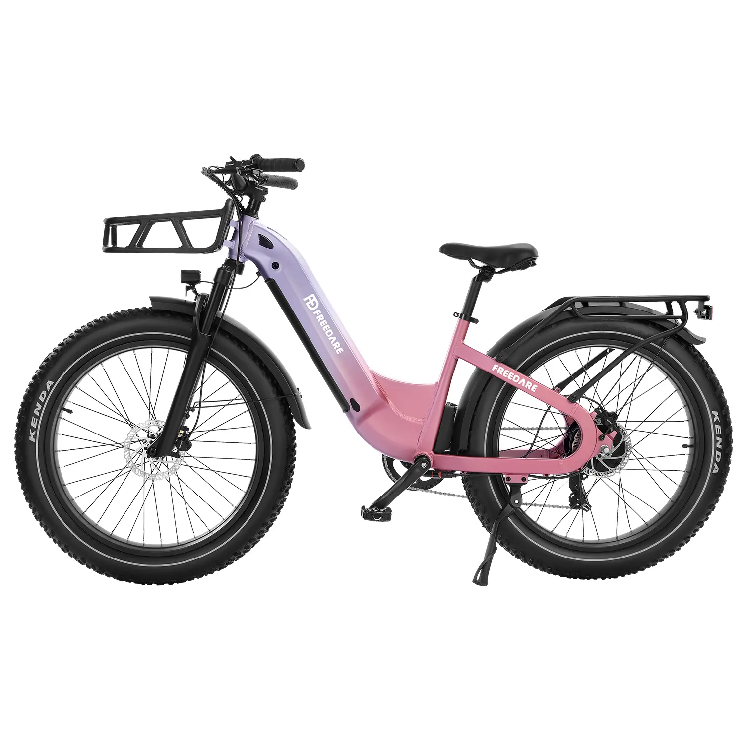 New 2000W peak power electric bicycle APP with Qualcomm IoT card chip and 4G communication chip for real-time positioning, 31MPH, 48V19.6AH, 7-speed adjustable 26 inch inflatable tires, ideal choice for urban commuting, off-road fashion enthusiasts