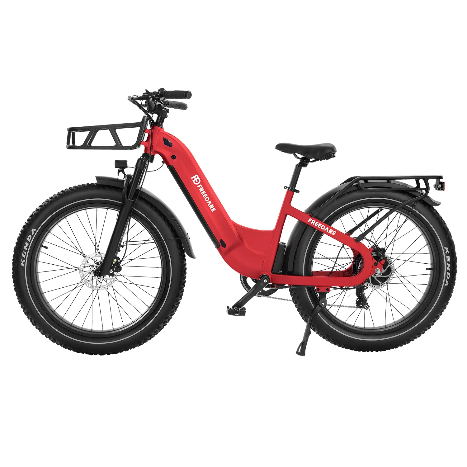 New 2000W peak power electric bicycle APP with Qualcomm IoT card chip and 4G communication chip for real-time positioning, 31MPH, 48V19.6AH, 7-speed adjustable 26 inch inflatable tires, ideal choice for urban commuting, off-road fashion enthusiasts