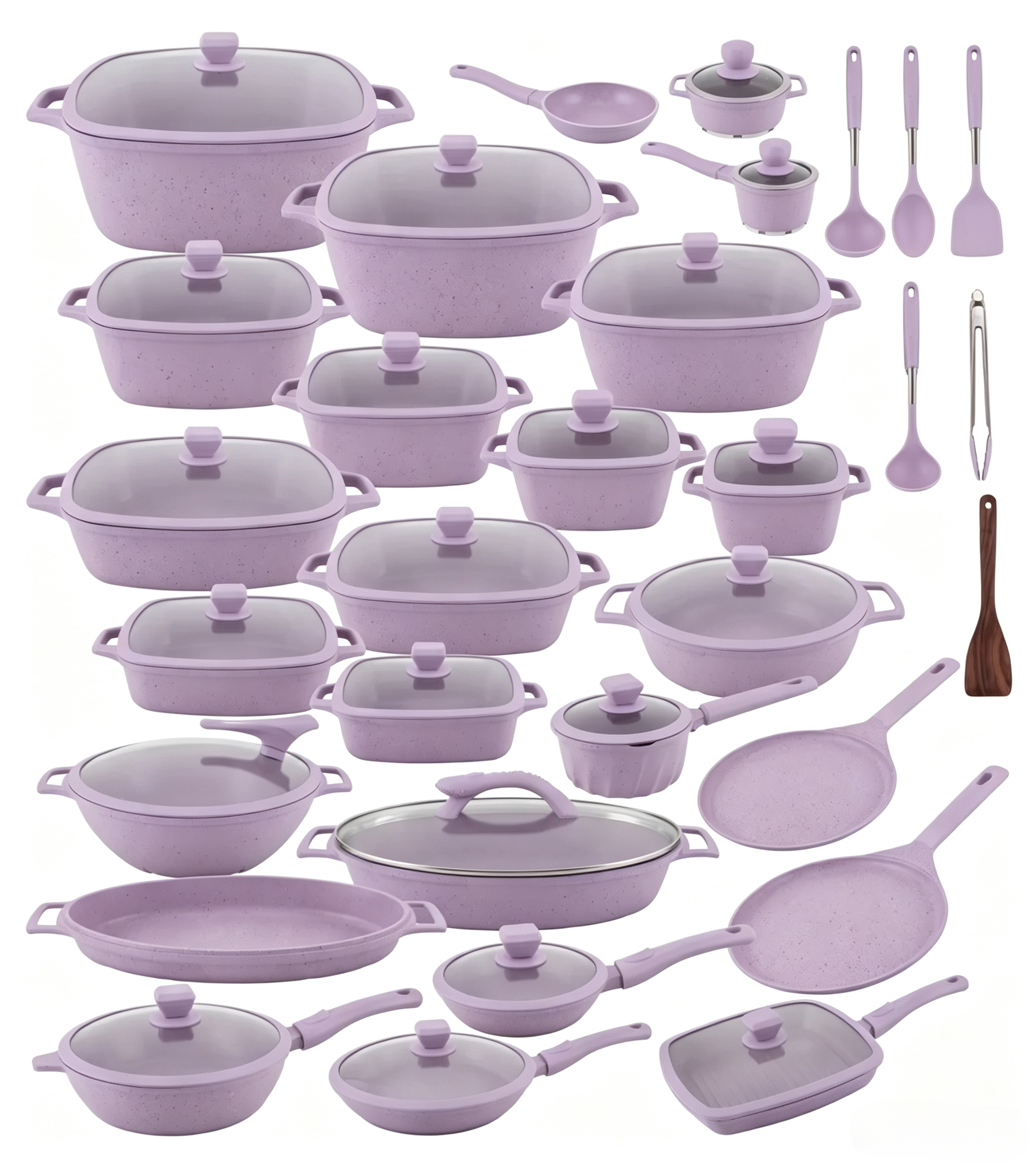🎉 Oferta de aniversario: Juego de utensilios de cocina premium con revestimiento de granito multicapa antiadherente.