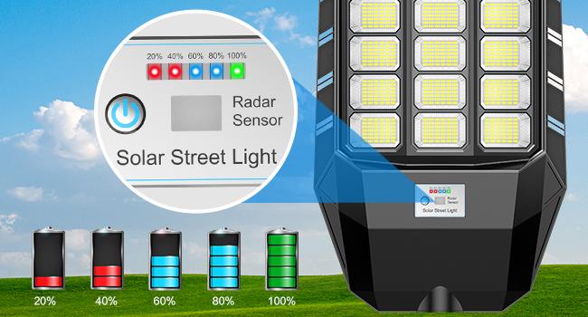 HYKOONT Solar Outdoor Street Lights Dusk to Dawn Auto Lighting up 6500K IP66 Waterproof 3-year-warranty Solar Big LED Security Flood Light with Motion Sensor for Outdoor Garden Street Yard Fall Porch Decor summergarden  Lumens Light