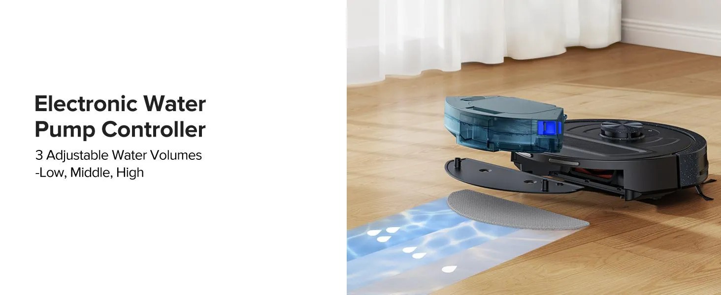 [HOT] BPMIO B20 2-in-1 Robot Vacuum & Mop Combo 5500Pa Suction LiDAR Navigation 120-Min Runtime Alexa WiFi App Compatible for Pet Hair Hard Floors summerwins,summerwins,dorm essentials,home essentials