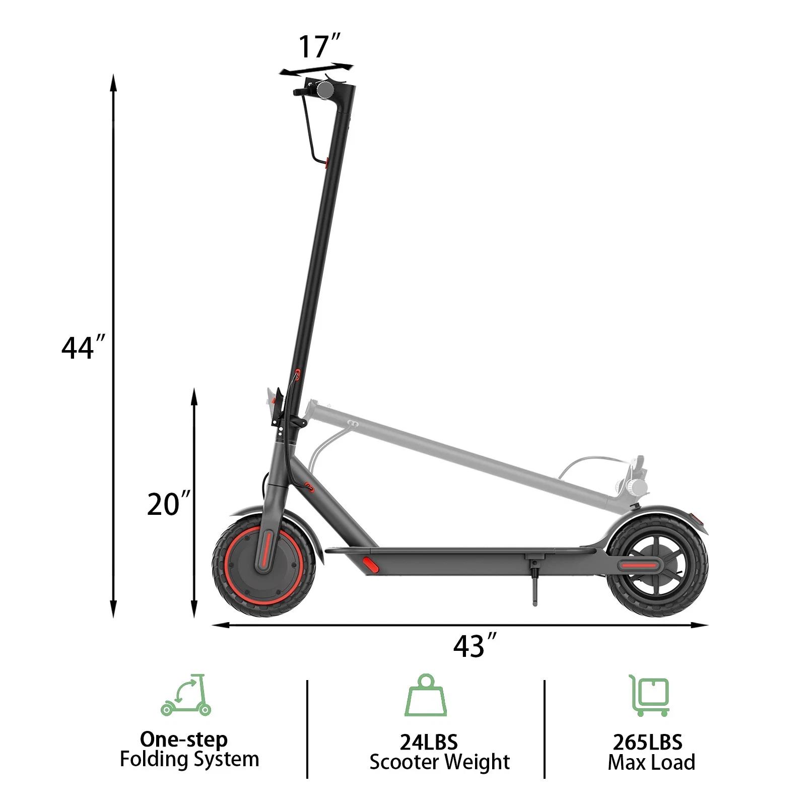 Electric Scooter - 350W Motor, 19 mph Top Speed, 15 mi Range, 8.5 in Honeycomb Solid Tires, Dual Braking System, Smart App Control, Multifunctional Alloy Build, Eco-Friendly Travel for Commuters & Students, foldable adult scooter.