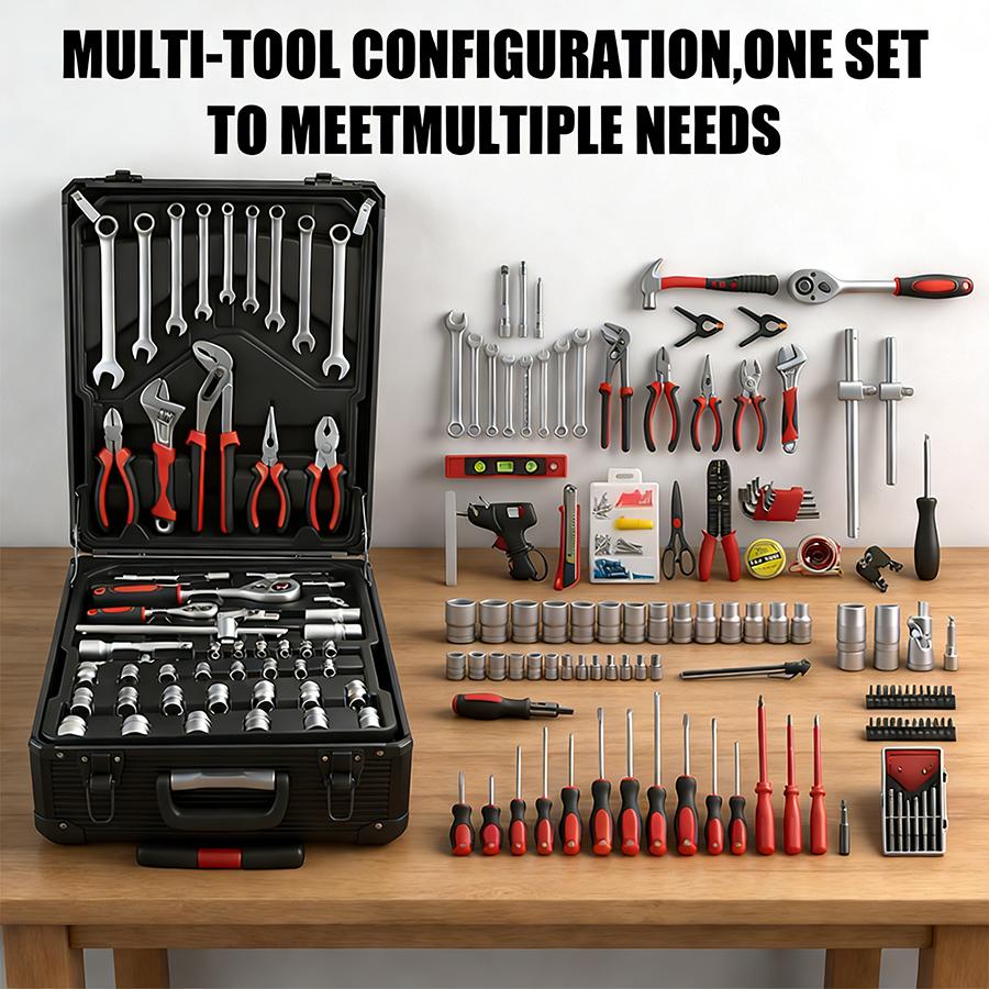 Bourvill 899-Piece Tool Set - High-Capacity Portable Metal Tool Case,Wheeled Mobile Tool Cabinet, and 4-Tier Aluminum Alloy Storage Unit- A Complete Kit for Mechanical Repair & Home Maintenance#summerfinds Bourvill 899-Piece Tool Set - High-Capacity Portable Metal Tool Case,Wheeled Mobile Tool Cabinet, and 4-Tier Aluminum Alloy Storage Unit- A Complete Kit for Mechanical Repair & Home Maintenance#summerfinds