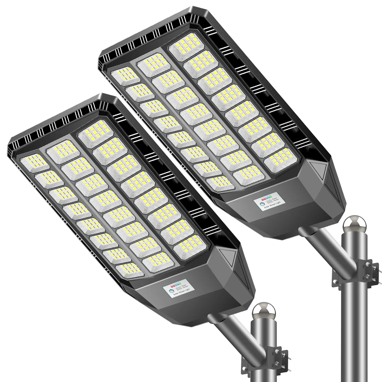 Farolas solares para exteriores: con función de iluminación automática «del atardecer al amanecer», temperatura de color de 6500 K y grado de protección IP66