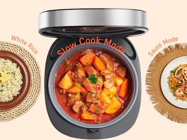 COSORI 18-in-1 Multifunction Rice Cooker - 5-Qt Electric Programmable Slow Cooker with Steam, 24H Warm, Fuzzy Logic, Nonstick Pot & 50 Recipes, Kitchen Appliance,summerwins,home essentials