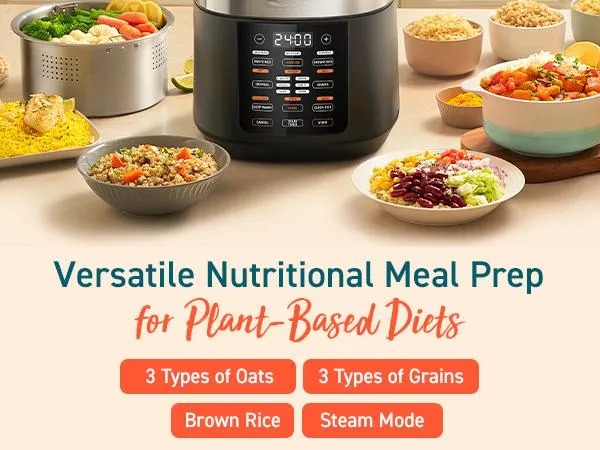 COSORI 18-in-1 Multifunction Rice Cooker - 5-Qt Electric Programmable Slow Cooker with Steam, 24H Warm, Fuzzy Logic, Nonstick Pot & 50 Recipes, Kitchen Appliance,summerwins,home essentials