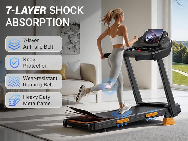Umay 16% incline treadmill with handrails, foldable, 400 lbs weight capacity, 3.0 hp quiet treadmill, LED display, Summervibes, Summerwins Multifunctional Walking Pad Home Fitness Equipment tiktokshopbacktoschool Umay 16% incline treadmill with handrails, foldable, 400 lbs weight capacity, 3.0 hp quiet treadmill, LED display, Summervibes, Summerwins Multifunctional Walking Pad Home Fitness Equipment tiktokshopbacktoschool