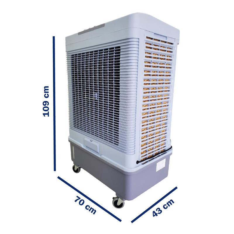 Cooler Enfriador Evaporativo Portátil  6000 Uso Rudo