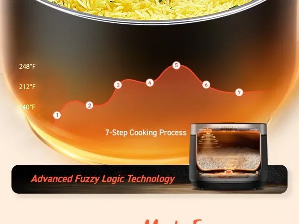 COSORI 18-in-1 Multifunction Rice Cooker - 5-Qt Electric Programmable Slow Cooker with Steam, 24H Warm, Fuzzy Logic, Nonstick Pot & 50 Recipes, Kitchen Appliance,summerwins,home essentials