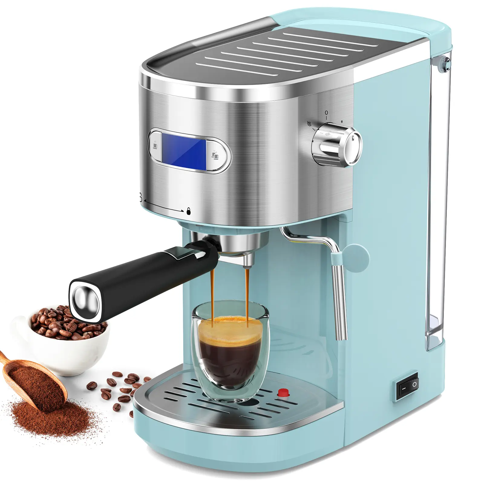 Cafetera espresso de 20 bares - Cafetera semiautomática
